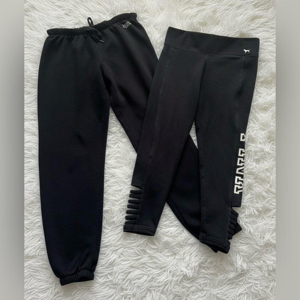 Victoria's Secret PINK Bundle Jogger and Leggings Size Small